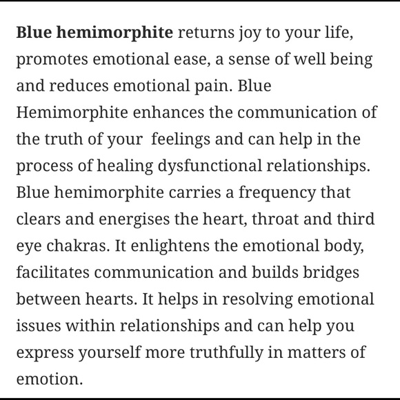 💎Beautiful Blue Hemimorphite (1) Stretch Bracelet - Picture 5 of 6